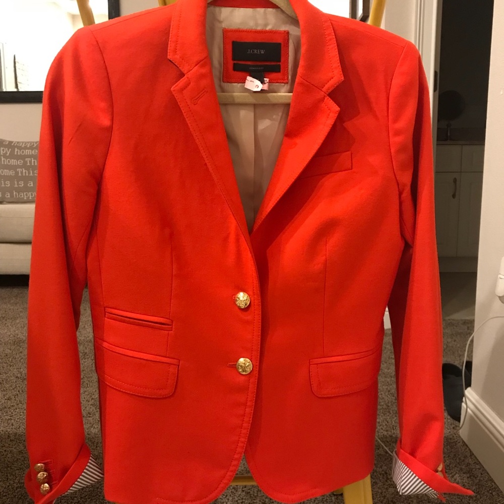 Womens J. Crew Schoolboy Blazer - Size 4